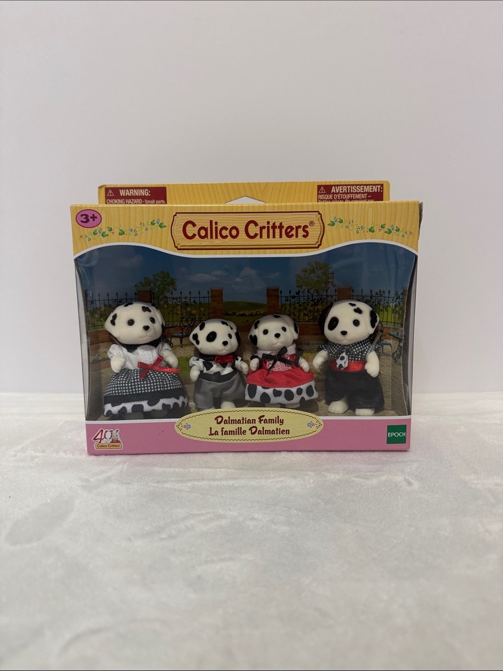 Calico Critters Dalmatian Family Set, Brand New